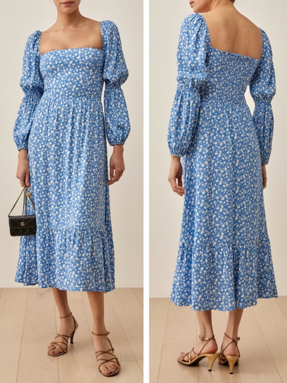 NEW Reformation Mica Dress Marie 2 - Picture 15 of 17